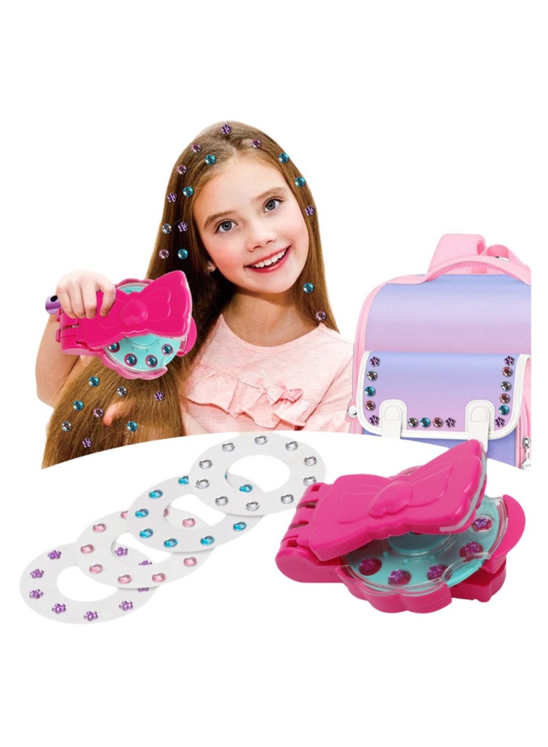 120 Diamond Diy Magic Diamond Shiny Hair Sticker Diamond Toy - Image 1