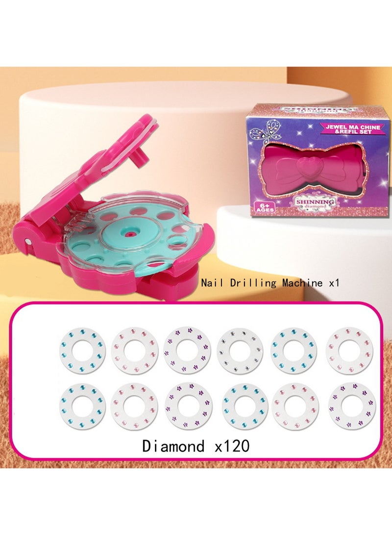 120 Diamond Diy Magic Diamond Shiny Hair Sticker Diamond Toy - Image 2