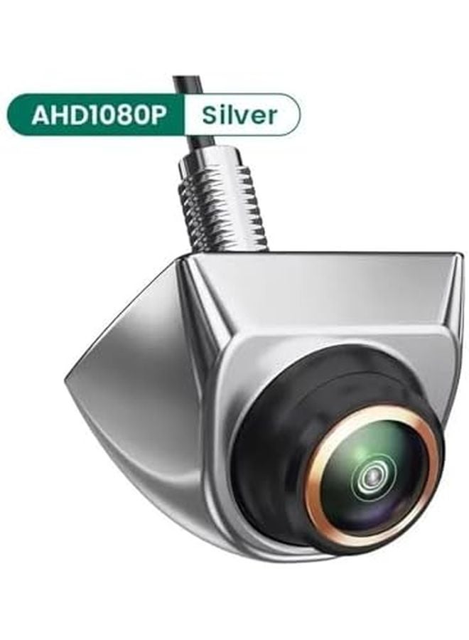Silver 1080P Car Rear View Reversing Camera Kit with 170 Degree Wide Angle Night Vision - Image 3