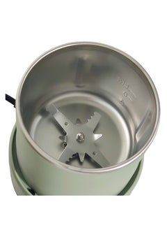 HTH 500ml Multifunction Electric Grinder Double Wall Protection Fine Grinding Machine 300W Power Motor Stainless Steel Double Blade Mixer Grinder Multipurpose Use Airtight Spice and Coffee Beans Grinder 13x13x21 cm  - Image 4