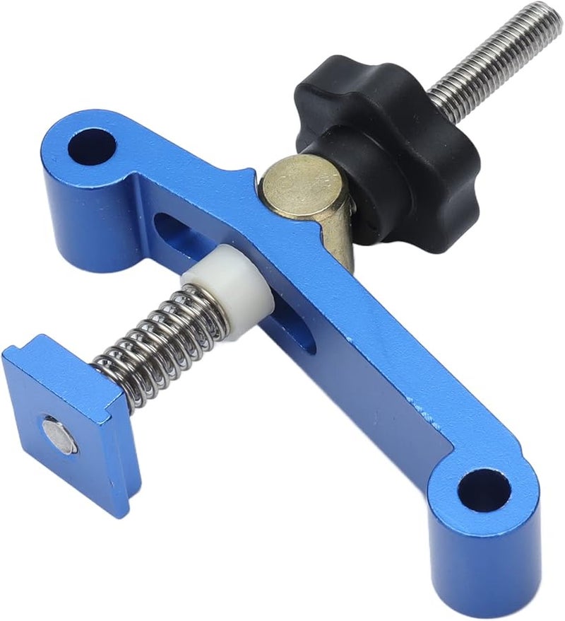 مجموعة مشابك جهاز التوجيه CNC الثقيلة باللون الأزرق، مسمار 8 مم، نطاق تثبيت 100 مم لأعمال النجارة والطحن المعدني - Image 4