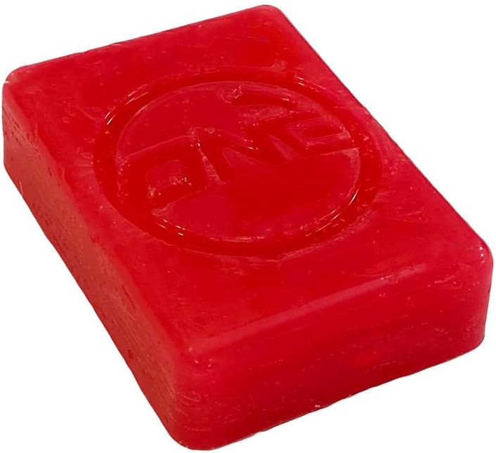 ONEBALL One Mfg 4WD Snowboard & Ski Wax, 65g Bar, Wax for Warm Wet Snow, 26ºF to 32ºF (-3ºC to -0ºC), Tropical Scent, No Fluoro - Image 1