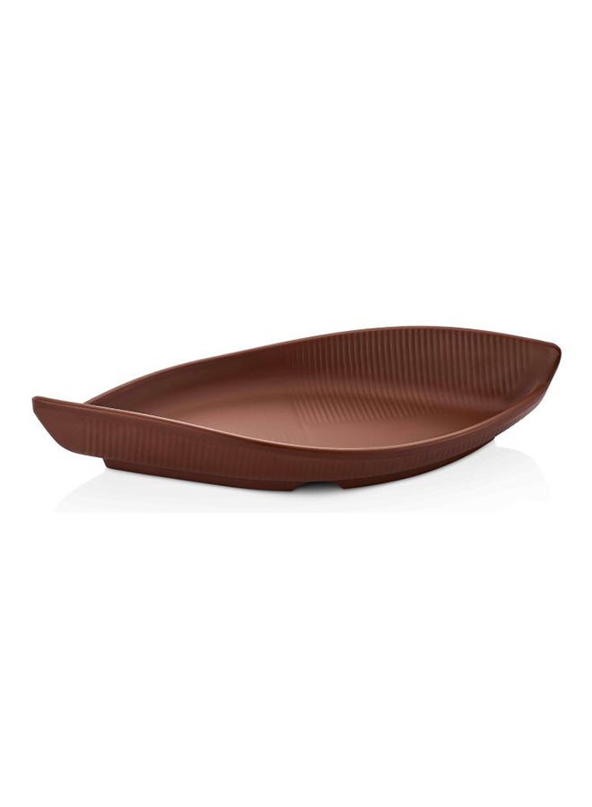 Alsaif Melamine Bowl 27.6cm Brown