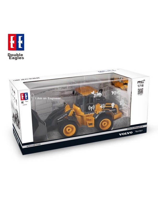 Double E Shuangying Volvo Loader Bulldozer Remote Control Vehicle Construction Vehicle, Boys' Toy Car, Children's Birthday Gift - Image 4