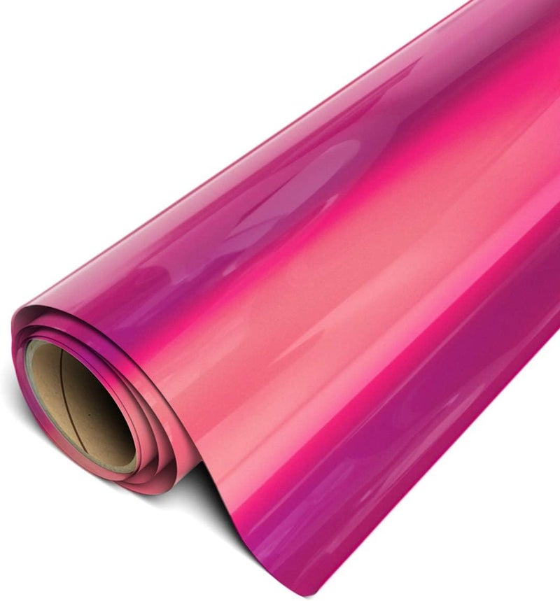 Siser EasyWeed Heat Transfer Vinyl 118 x 5ft Roll Electric Cherry  Compatible RomeoJuliet  Other Professional or Craft Cutters  Layerable  CPSIA Certified - Image 1