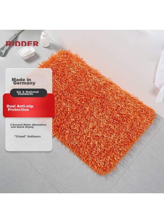Ridder Absorbent Floor Mat, Quick-drying Bathroom Mat, Non-slip Bath Mat, Absorbent Foot Mat 60*90cm - Image 1