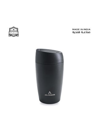 A cup (mug) suitable for all drinks, with a capacity of 300ml. It keeps cold for 12 hours and hot for 6 hours, Black - pzsku/Z8321F045B832E7E68B2BZ/45/1750326927/df69c6f5-6155-4385-bf8b-bbaef9de6c07