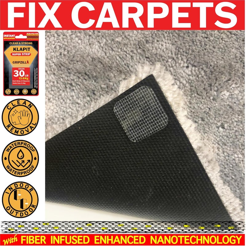 KLAPiT SUPER STRIP GRIPZILLA - Heavy Duty Double Sided Nano Mounting Tape - Image 4