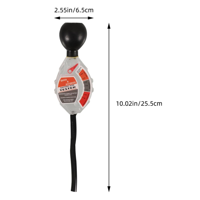 Antifreeze Coolant Tester Hydrometer Accurate Battery Density Measurement Lightweight - Image 5