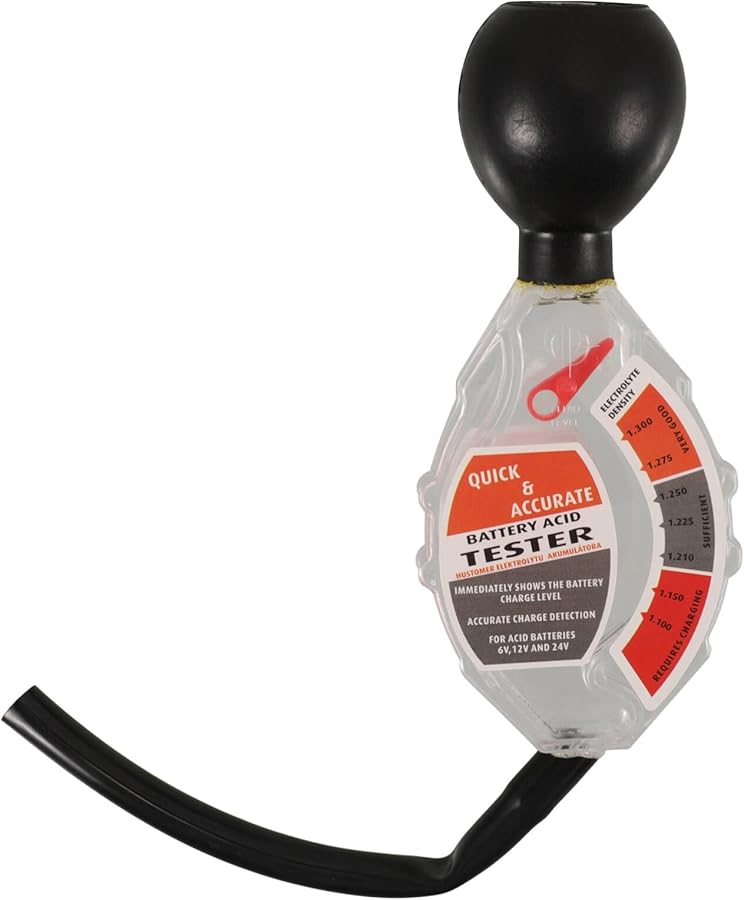 Antifreeze Coolant Tester Hydrometer Accurate Battery Density Measurement Lightweight - Image 1
