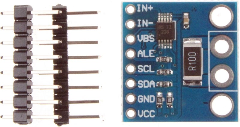 NOYITO INA226 Bi-Directional Current and Power Monitor Module High-Side or Low-Side Measurement with IIC Compatible Interface Senses Bus Voltages from 0V to 36V - Image 1