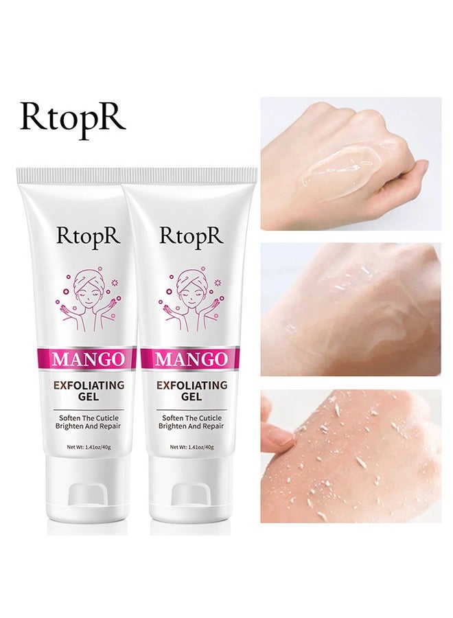 آر توب آر كريم تقشير المانجو، جل التقشير، مقشر الوجه للتنظيف العميق 40 جم - Image 2