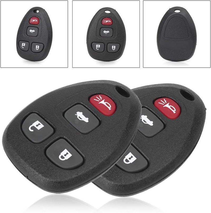 Cnaloo12 2pcs Keyless Entry Remote Control Key Fob Replacement Key For Car FCC ID: KOBGTO4A - Image 4