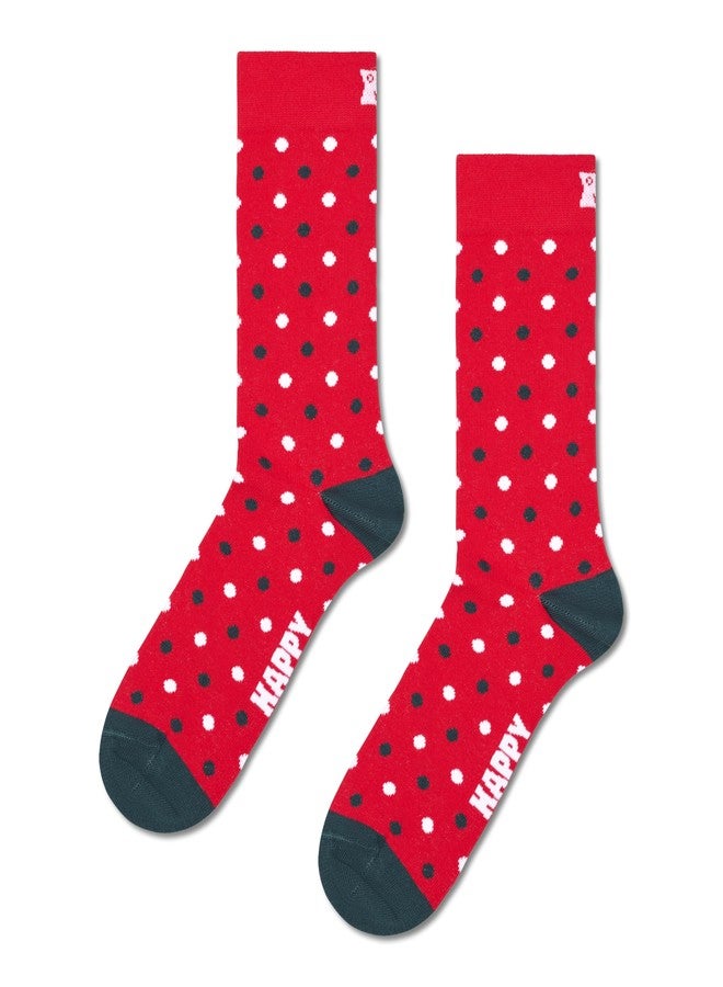 Happy Socks 4-Pack Holiday Gift Set, Red, S/M - Image 4