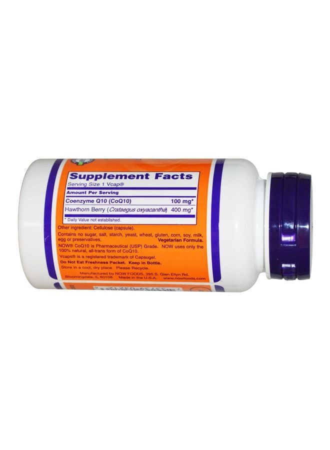 Now Foods CoQ10 100mg Dietary Supplement- 90 Veg Capsules - Image 4