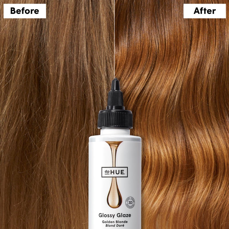 dpHUE Glossy Glaze, Golden Blonde - 4 fl oz - In-Shower Conditioning Glaze for Luminous Shine & Sheer Color - Paraben, SLS & SLES Sulfate Free - Leaping Bunny Certified - Image 4