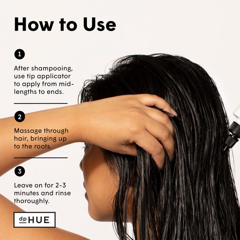 dpHUE Glossy Glaze, Golden Blonde - 4 fl oz - In-Shower Conditioning Glaze for Luminous Shine & Sheer Color - Paraben, SLS & SLES Sulfate Free - Leaping Bunny Certified - Image 3