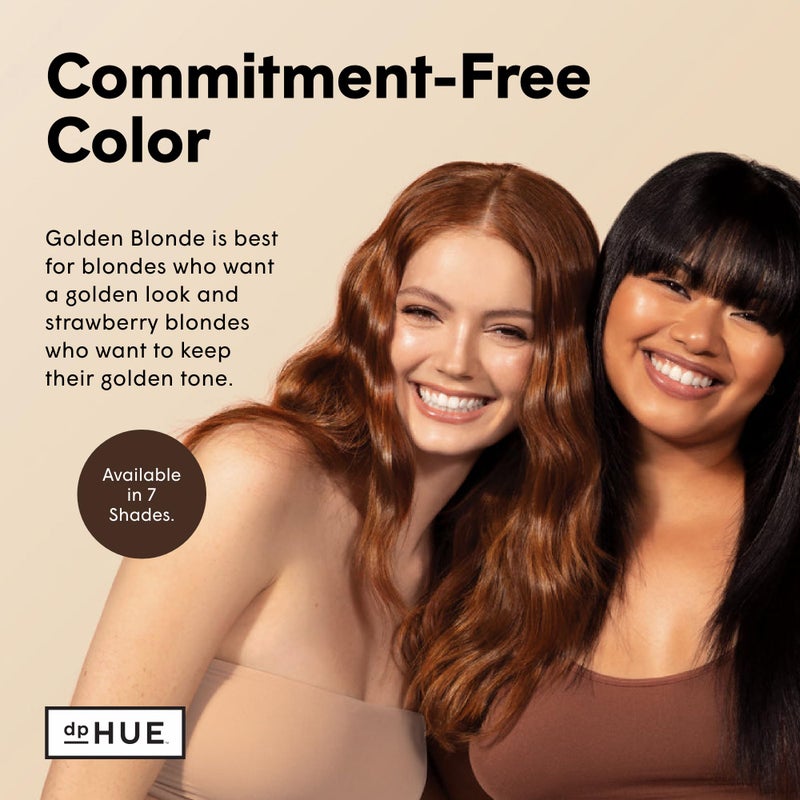 dpHUE Glossy Glaze, Golden Blonde - 4 fl oz - In-Shower Conditioning Glaze for Luminous Shine & Sheer Color - Paraben, SLS & SLES Sulfate Free - Leaping Bunny Certified - Image 5