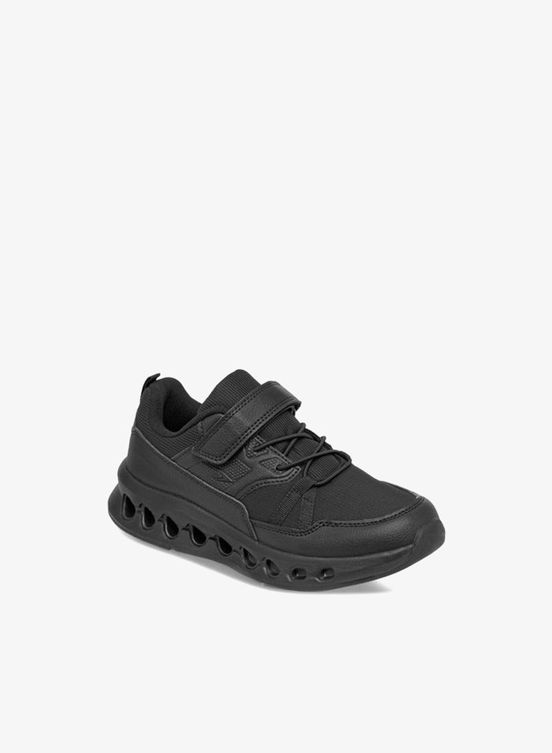 Dash Boys Panelled Sports Shoes with Hook and Loop Closure - Image 2