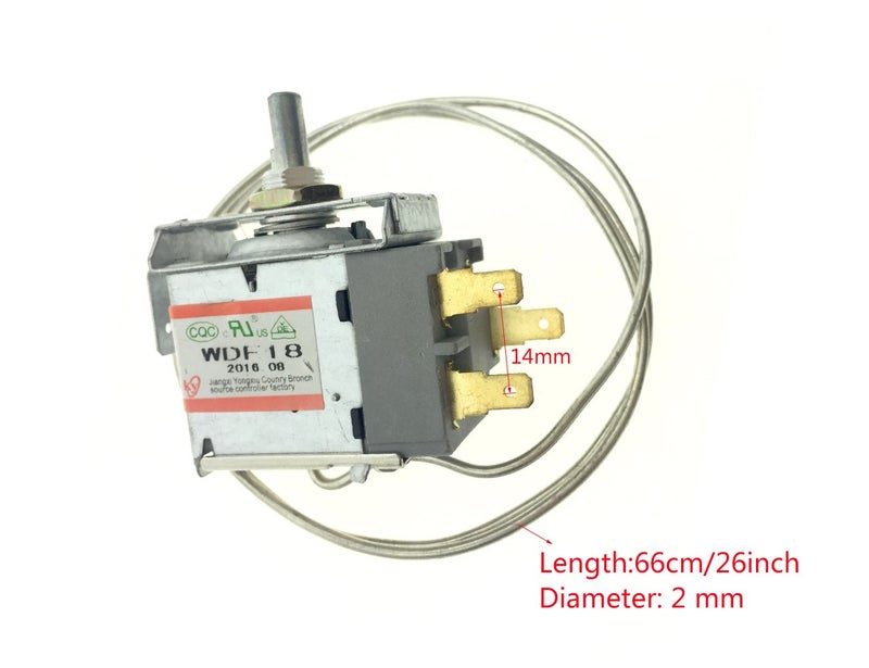 واي اكس كيو منظم حرارة الثلاجة والفريزر WDF-18، 3 دبابيس، تيار متردد 220 فولت 6 أمبير - Image 5