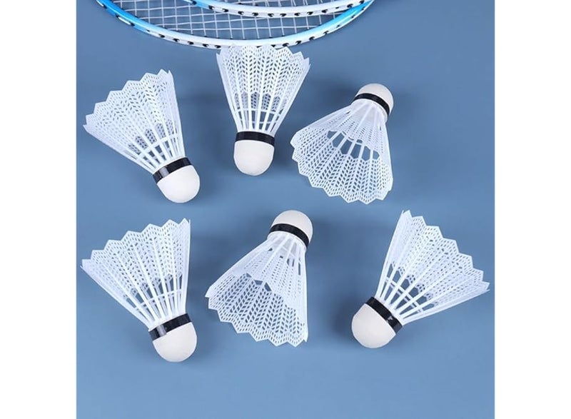 Badminton balls for indoor and outdoor play. Durable, stable, high-speed balls for professional training or family outdoor sports. 6-pack. - Image 2