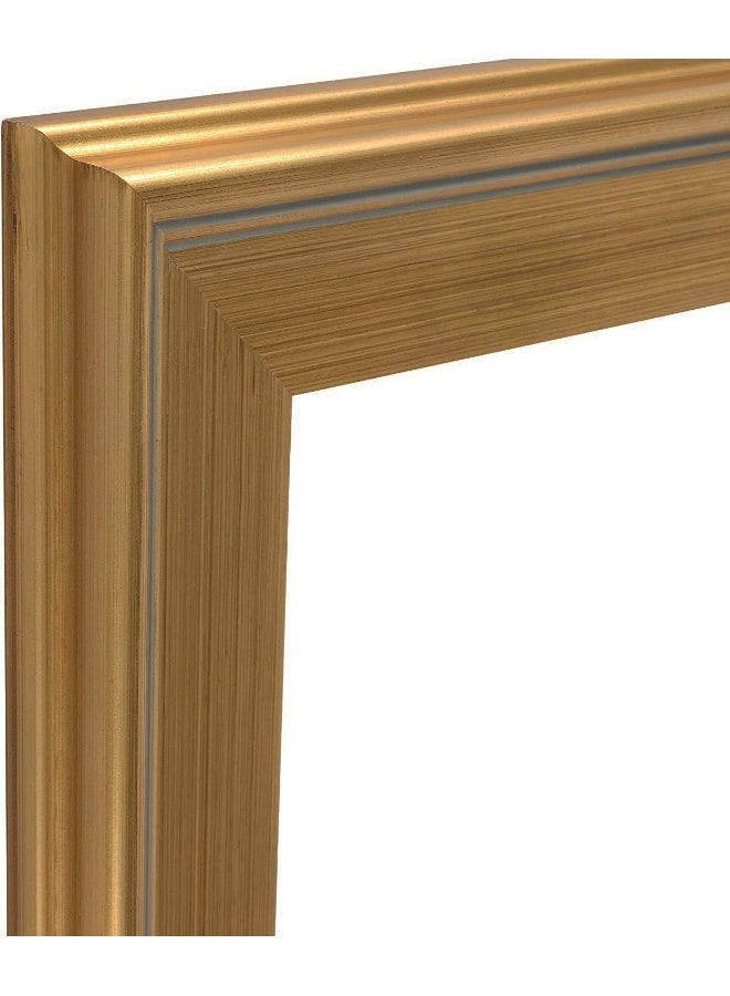 Creative Mark Plein Air Wooden Picture Frame  14X18 Gold  Professional Single Frame for Art Panels Stretched Canvas Pictures and More glass and backing not included - Image 3
