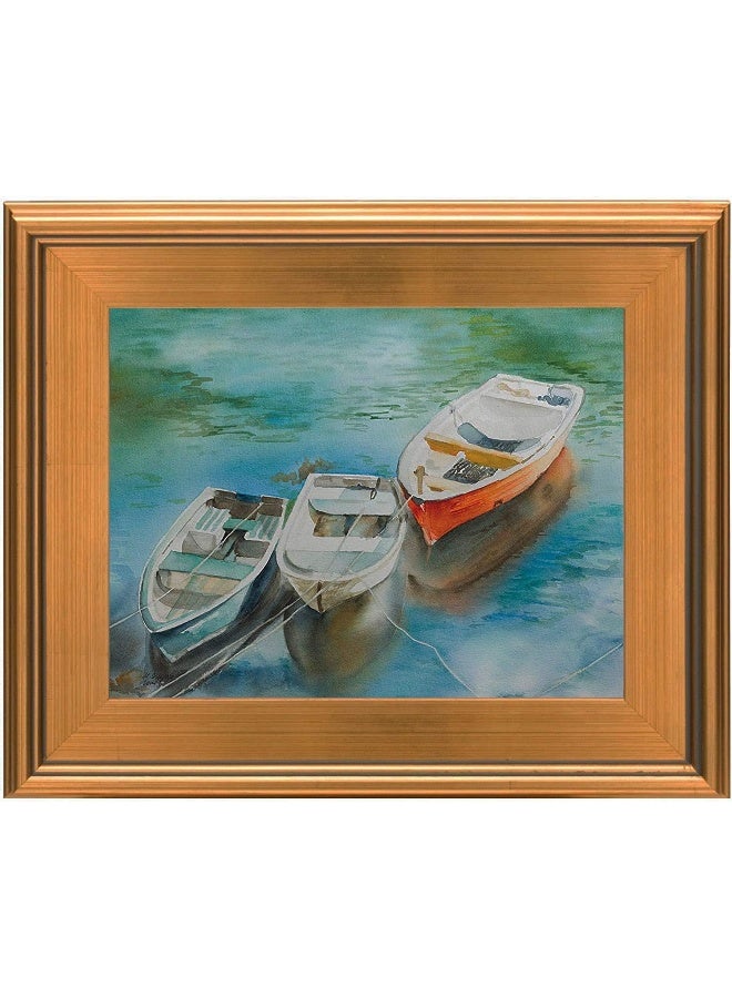 Creative Mark Plein Air Wooden Picture Frame  14X18 Gold  Professional Single Frame for Art Panels Stretched Canvas Pictures and More glass and backing not included - Image 5
