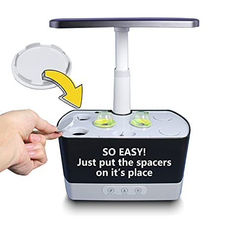 Ulrempart Plant Spacer Kit Compatible with AG Garden Harvest, Bounty, Farm, Extra, Ultra All Models Plant Deck Openings, Platform Cover Lid Accessories, Grow Deck Openings, 25 Pack Gray - Image 5