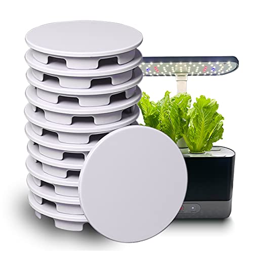 Ulrempart Plant Spacer Kit Compatible with AG Garden Harvest, Bounty, Farm, Extra, Ultra All Models Plant Deck Openings, Platform Cover Lid Accessories, Grow Deck Openings, 25 Pack Gray - Image 1