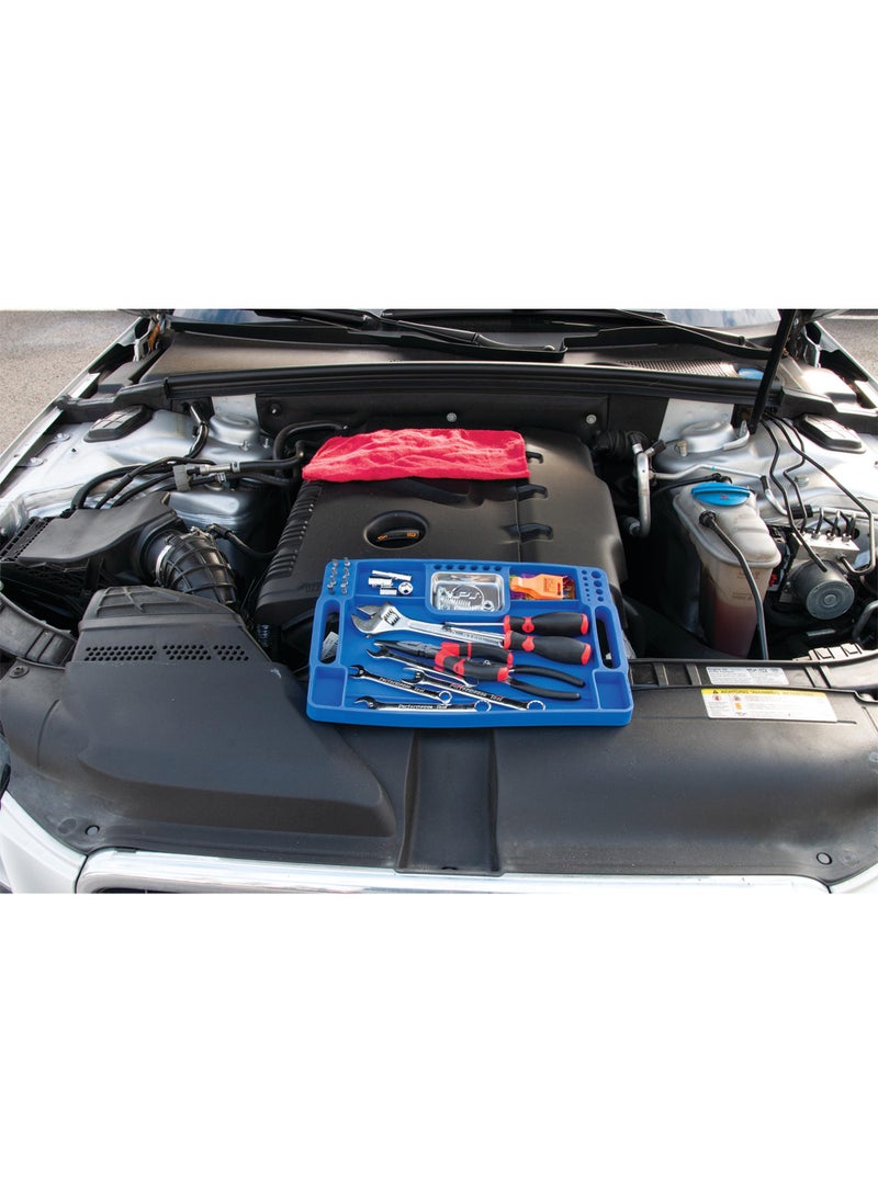 Performance Tool Performance Tool W1294 Fender Buddy Flexible Tray - Portable and Durable Fender Cover for Auto Repair and Maintenance Jobs  - Image 4