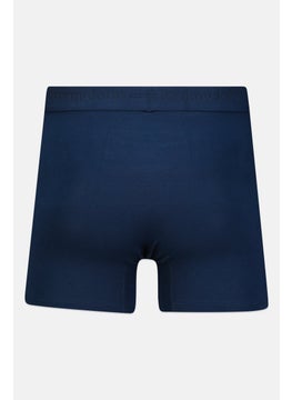 Tommy John Men 2 Pieces 9 Inseam Plain Boxer Briefs, Navy/Grey  - Image 4