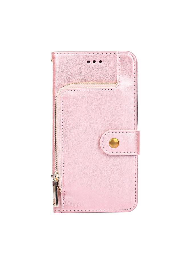 Zaboon Case For Huawei Y9a Zipper Bag PU + TPU Horizontal Flip Leather Case with Holder & Card Slot & Wallet & Lanyard  - Image 2
