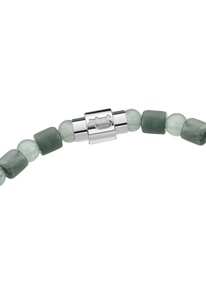 بوليس سوار لون حضري للرجال فضي اللون