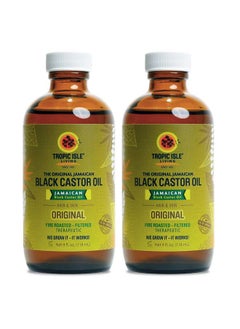 Tropic Isle Living Jamaican Black Castor Oil 118ml 'Pack of 2' by Tropic Isle Living  - Image 1