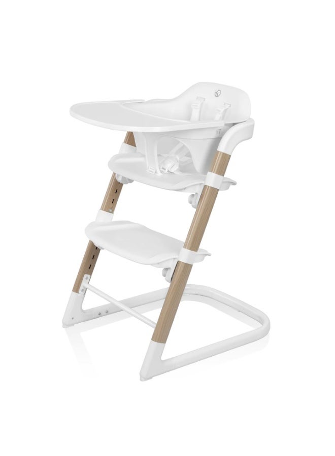Evenflo - RightSeat Multistage High Chair - Sea Salt White - Image 1