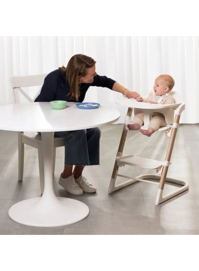 Evenflo - RightSeat Multistage High Chair - Sea Salt White - Image 2