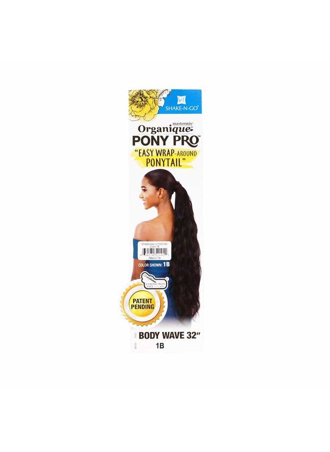 Organique Mastermix Shake-N-Go Synthetic Organique Pony Pro Ponytail - BODY WAVE 32" (1)  - Image 3