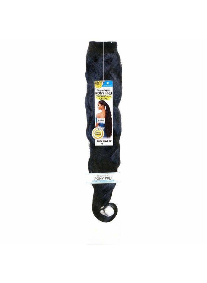 Organique Mastermix Shake-N-Go Synthetic Organique Pony Pro Ponytail - BODY WAVE 32" (1)  - Image 2