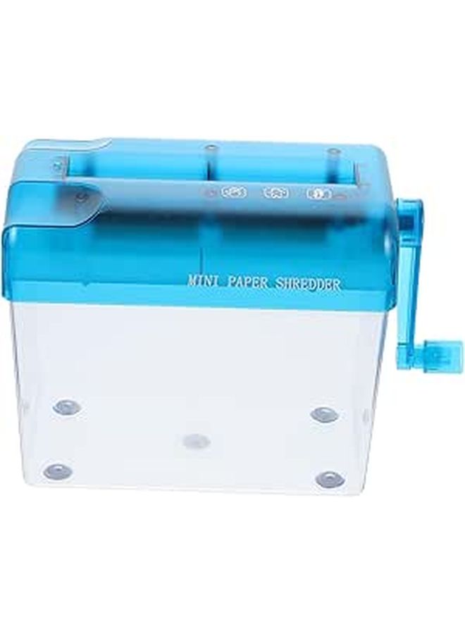 A5 Manual Paper Shredder Desktop Handheld Shredding Machine For Home Office Document Disposal Compact Design - Image 1