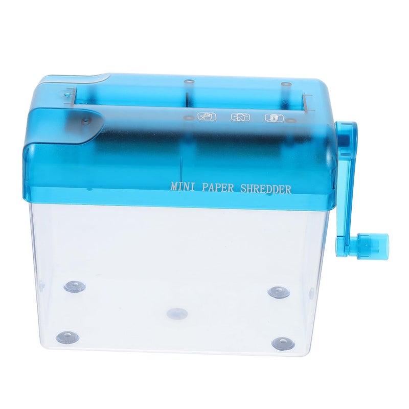 A5 Manual Paper Shredder Desktop Handheld Shredding Machine For Home Office Document Disposal Compact Design - Image 2