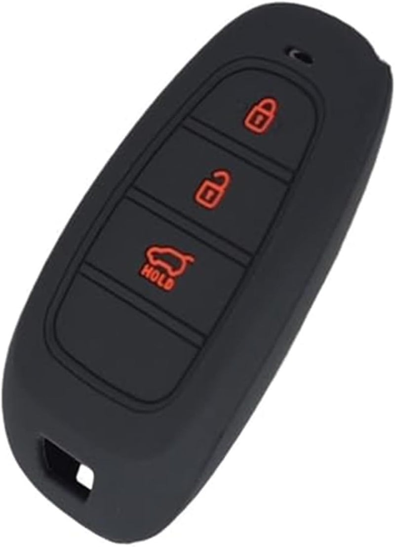Wivplex 3 Button Car Key Fob Cover for Hyundai Sonata - Image 5
