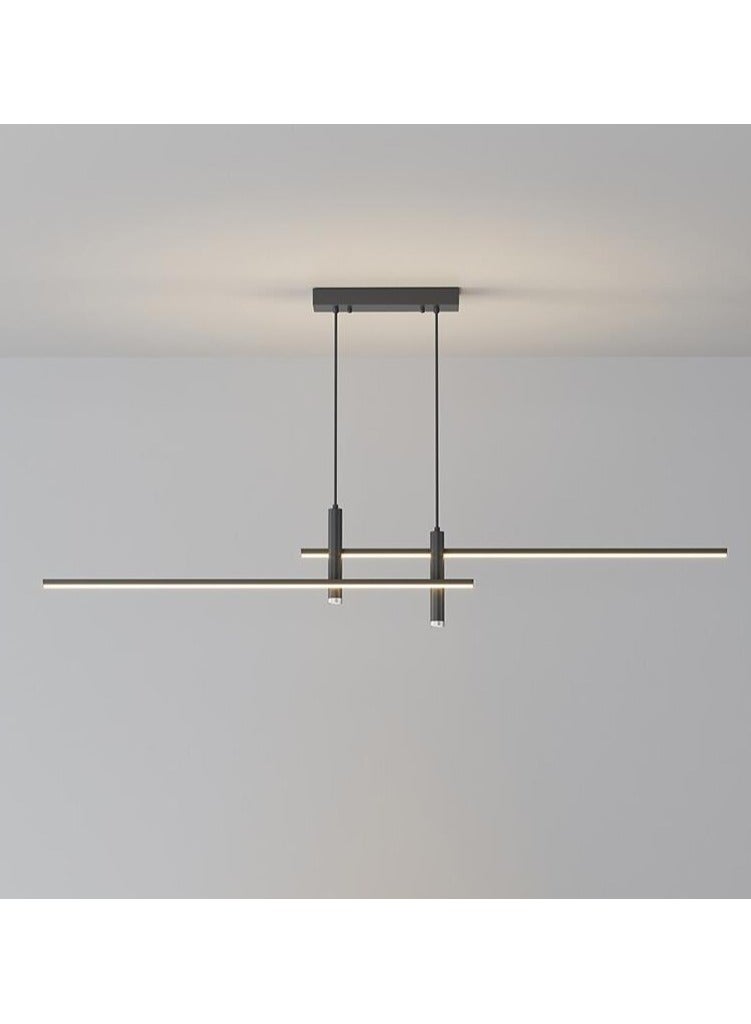 إسكدنيا الحديثة بسيطة Led قلادة أضواء غرفة الطعام خطوط الجدول ضوء الشمال الإبداعية منصة مشروبات شريط طويل ثريا إضاءة داخلية - Image 3