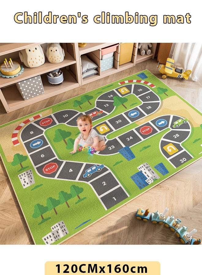 Children's and baby floor mats,Children's Play Carpet，Baby activity carpet,Children's Carpet,Baby floor mat,kids rug,big baby matt,Children's and baby Car Carpet，Anti slip crystal velvet carpet,Chil - Image 1