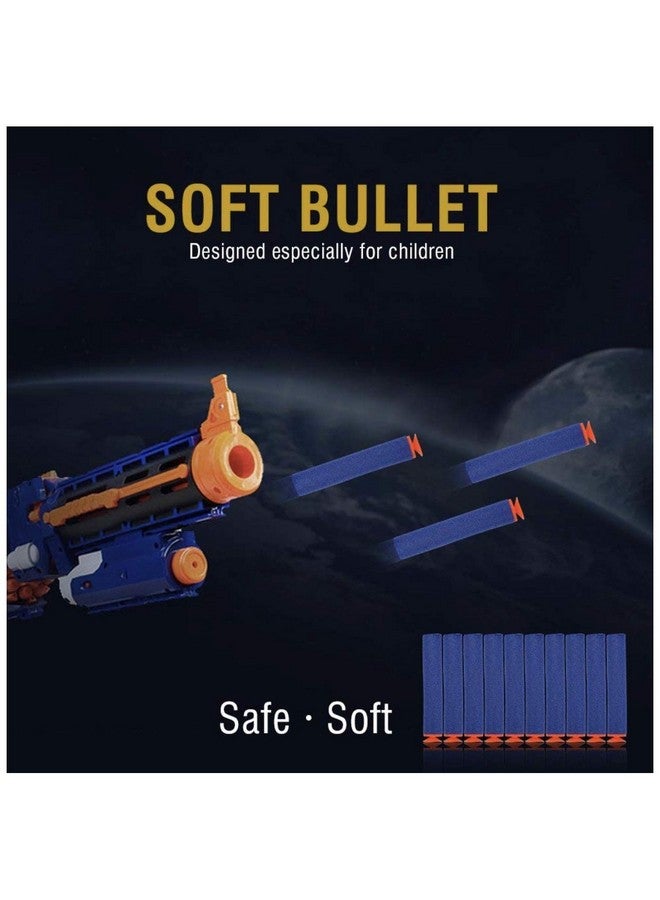 Inditradition Suction Bullet Foam Darts for Toy Blaster Guns (Pack of 50) - Blue - Image 2