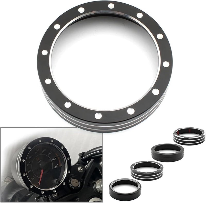 Vuzmode Motorcycle Speedometer Trim Ring for Harley Davidson X350 - Image 2