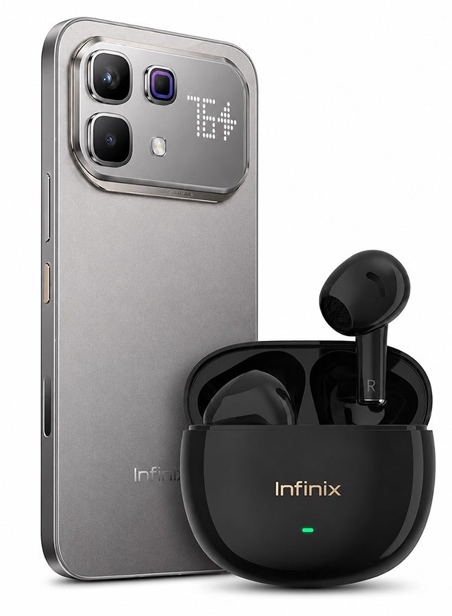 Infinix Note 60 Pro 6.78-inch Dual SIM 5G Mist Titanium 16GB (8+8) RAM 256GB + Earbuds - Middle East Version - Image 1