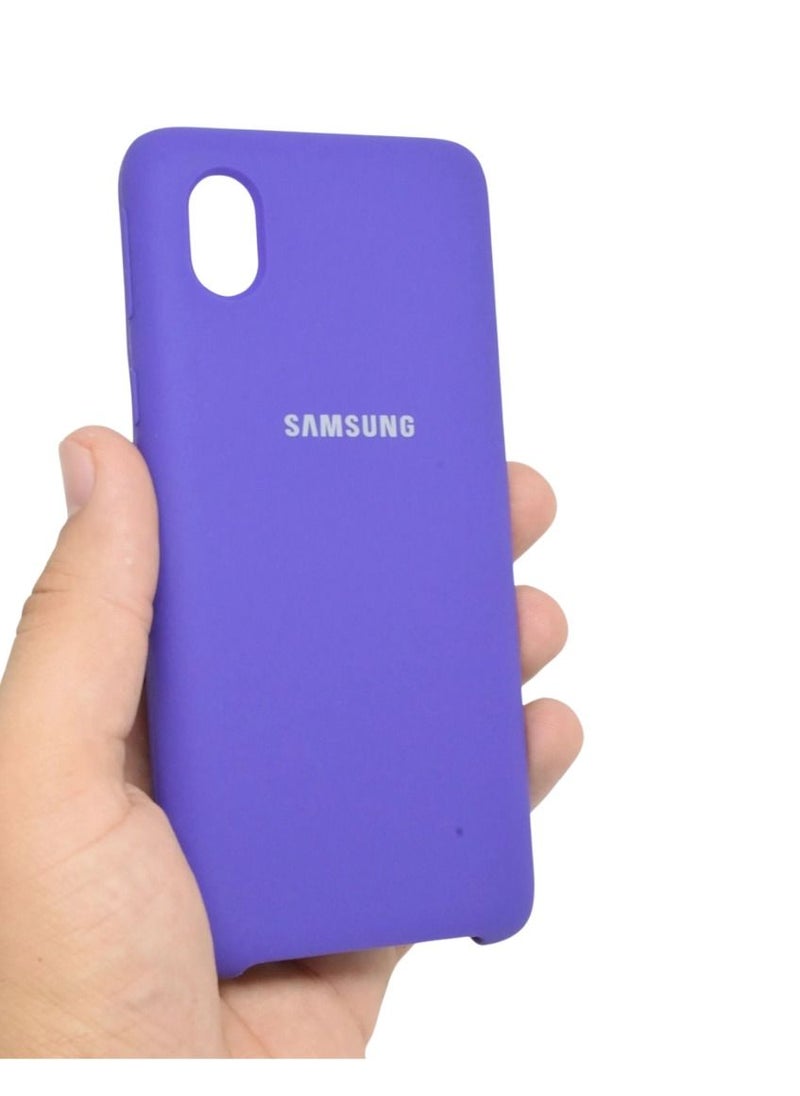 جنرال جراب واقٍ من السيليكون لهاتف Samsung Galaxy A01 Core غطاء رفيع وأنيق مع بطانة داخلية من الألياف الدقيقة  - Image 3