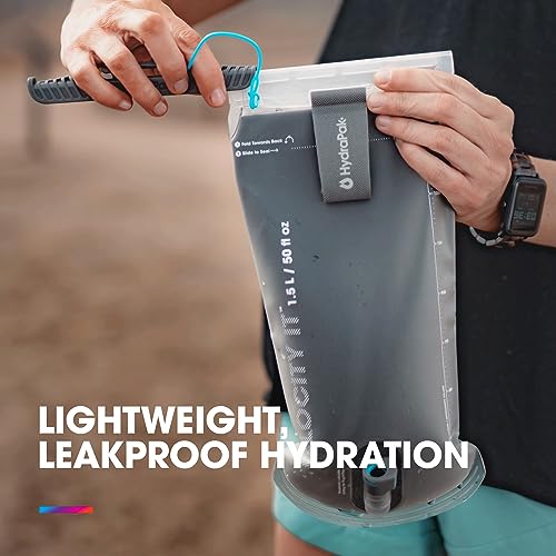 Hydrapak Velocity IT Insulated Water Bladder/Reservoir for Running Hydration Vests,2 Liter, Reversible for Easy Cleaning, Safe & Reliable - Image 2