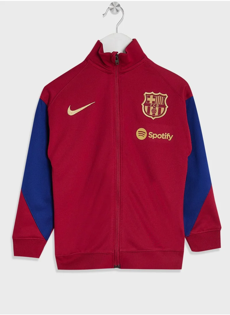 Nike Kids FC Barcelona Strike Tracksuit