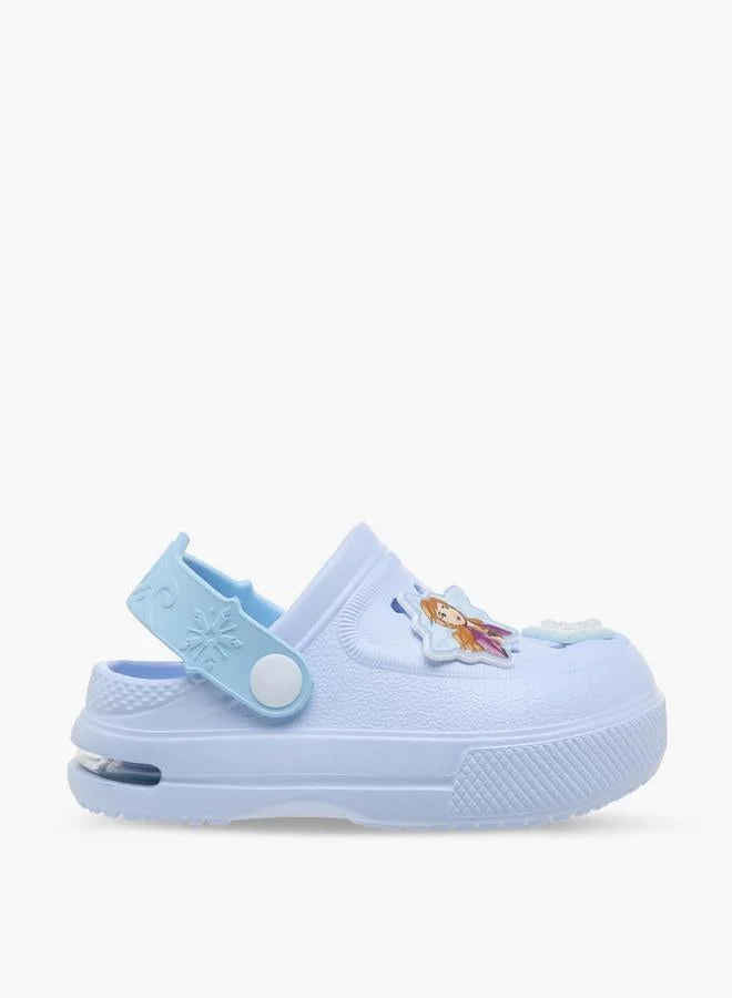 Disney Girls Frozen Applique Light-Up Clogs